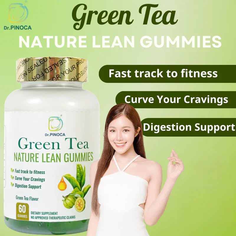 Dr. Pinoca Green Tea Nature Lean Gummies - 60s