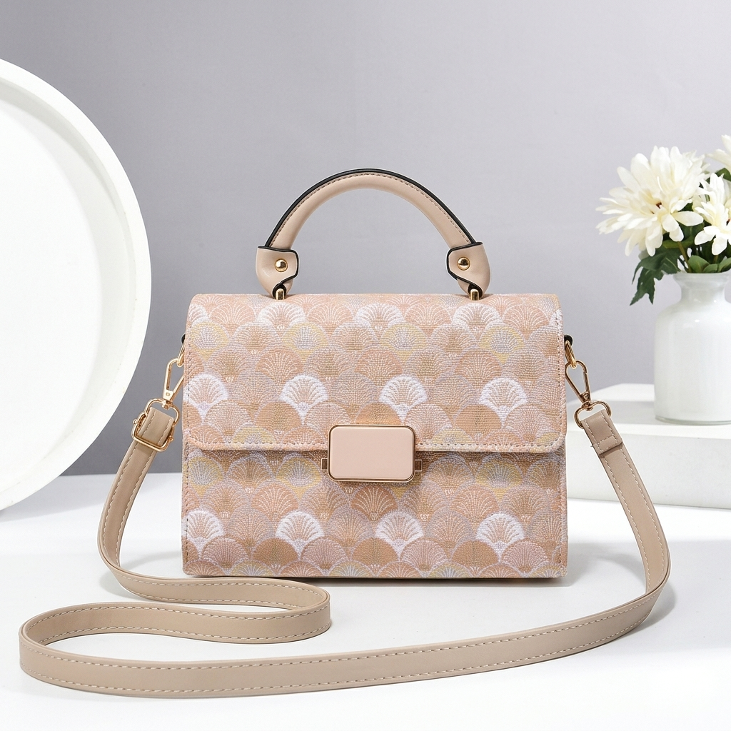 Women's Retro Design Crossbody Shoulder Handbag - CB15015
