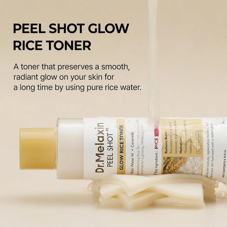 Dr.Melaxin Peel Shot Glow White Rice Toner - 200ml