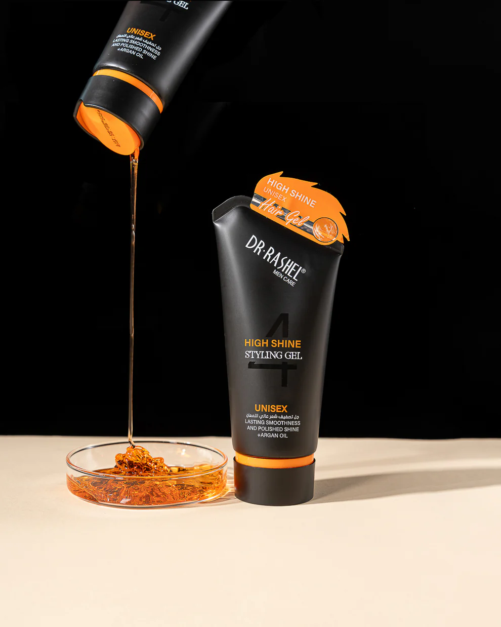 Dr.Rashel Unisex High Shine Hair Styling Gel - 180g