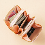 Women's Three Zipper Crossbody Wallet Bag - CB15023