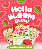 Hello Bloom Glow Watermelon Juice Drink - 10s × 18g (180g)