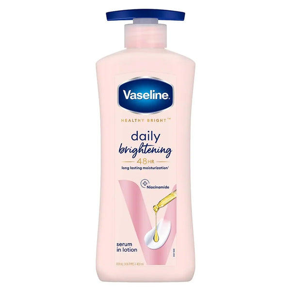 Vaseline Daily Brightening 48hr Moisturization Lotion - 400ml