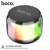 مكبر صوت لاسلكي صغير الحجم مزود بإضاءة LED ملونة من Hoco - DS36