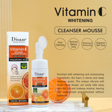Disaar Vitamin C Brightening Hyaluronic Acid Facial Mousse - 150ml