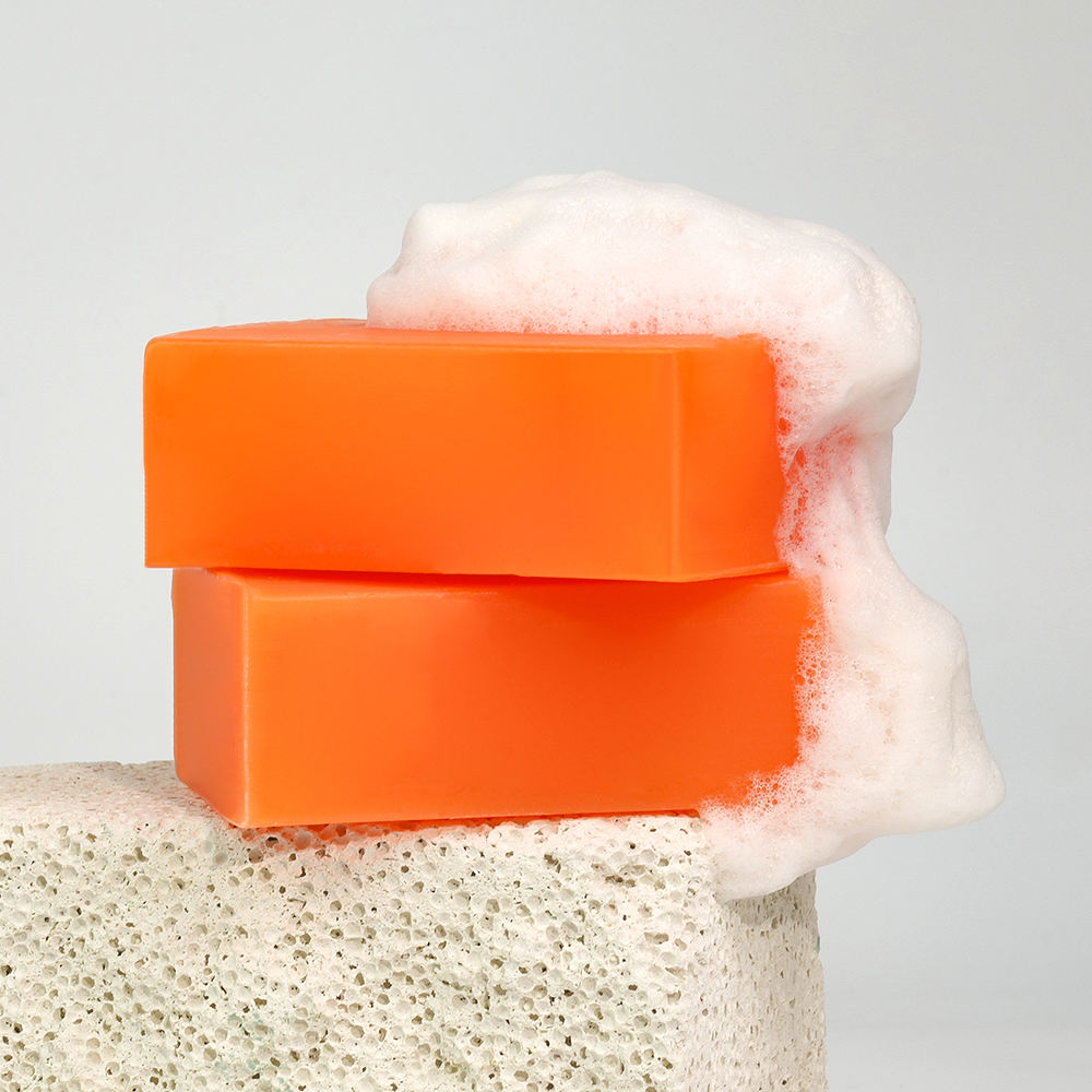 Guanjing Beauty Kojic Acid & Carrot Soap For Face & Body - 120g