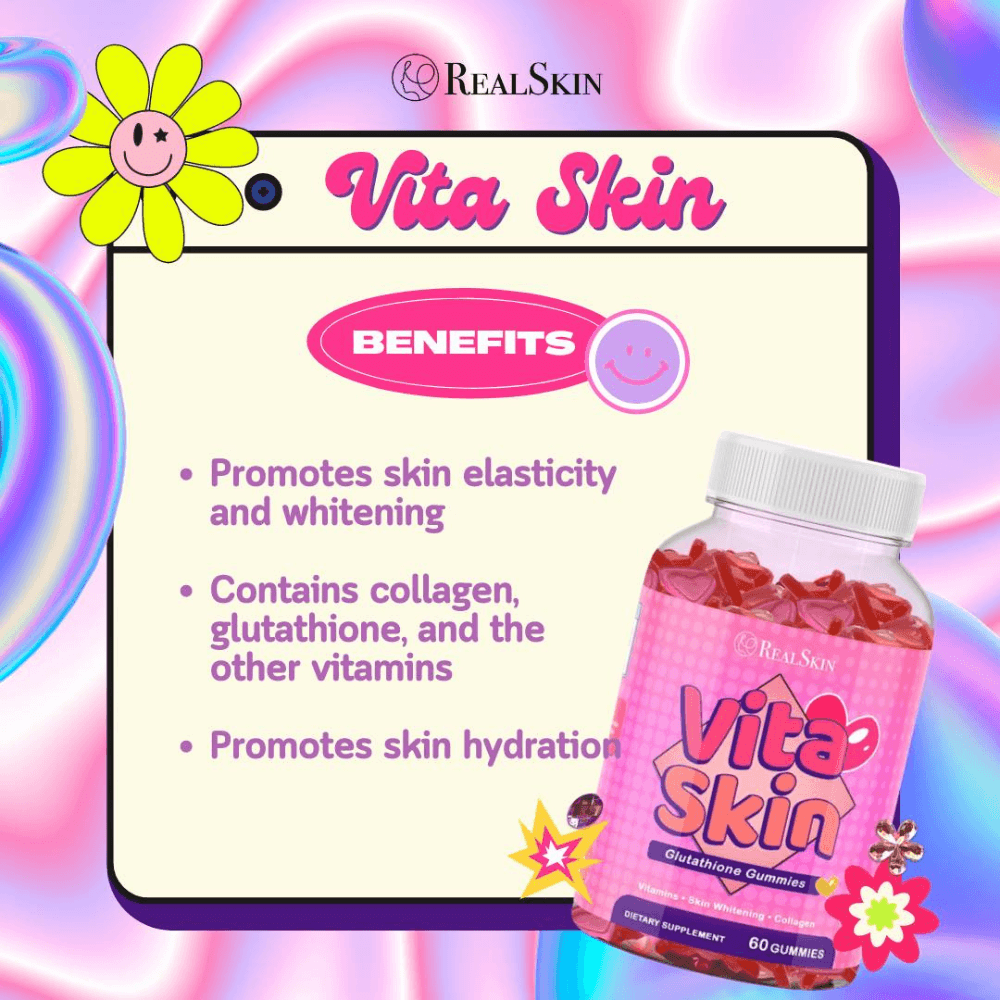 Real Skin Vita Skin Glutathione Gummies