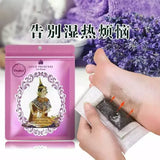 لاصقة القدم dusitra gold princess royal lavender - 10 قطع