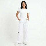 Women's Cargo Wide Leg Sweatpant SZW-962