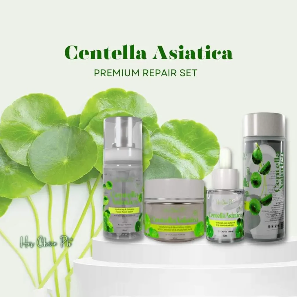 Her Choice Ph Centella Asiatica Premium Repair 4 pcs Set
