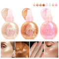 Ushas Face & Body Shimmer Highlighter Crystal Spray