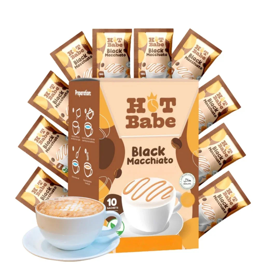 Hot Babe Black Macchiato - 180g