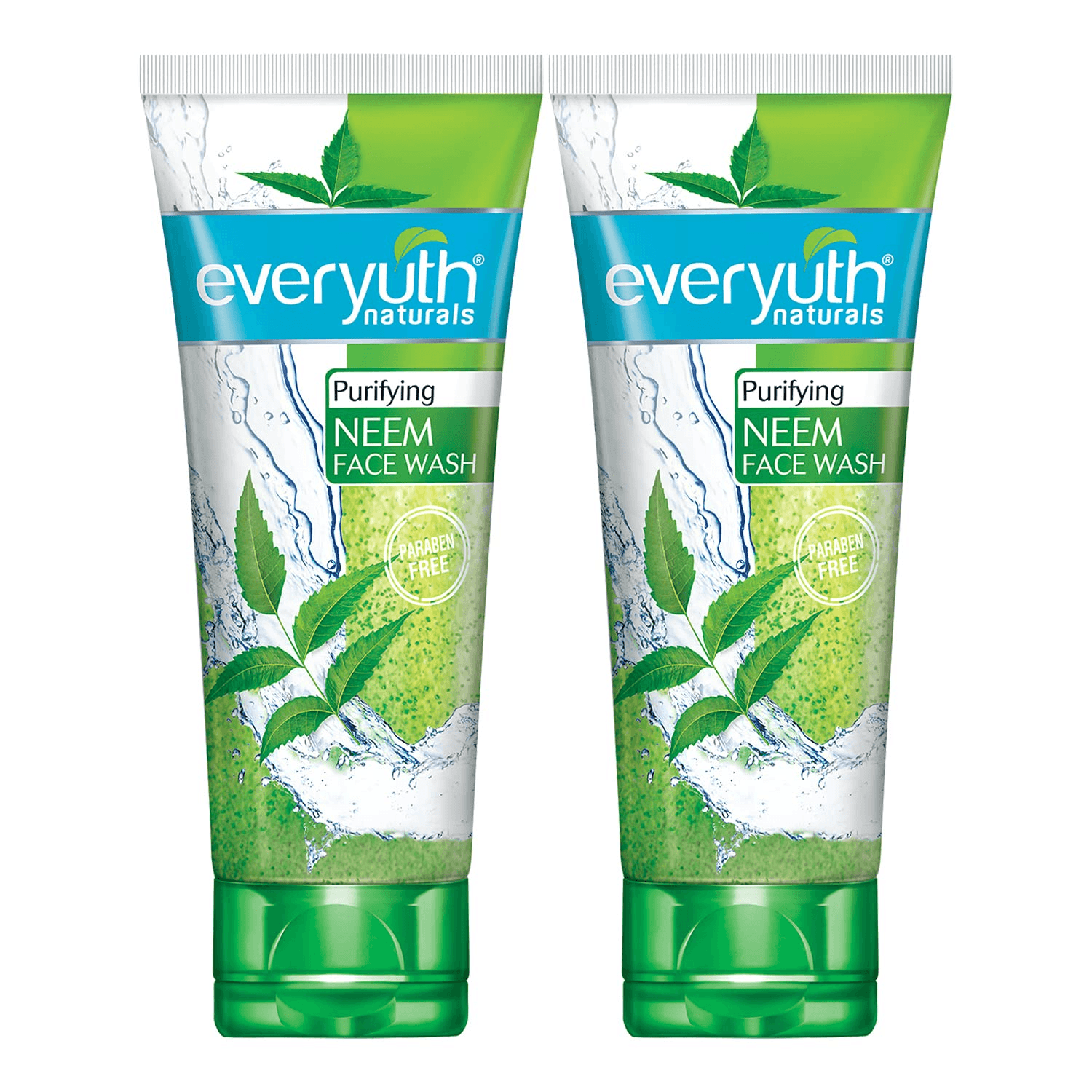 Everyuth Naturals Purifying Neem Face Wash - 2 × 150g