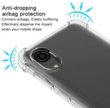 جراب حماية شفاف لهاتف Samsung A03 Core