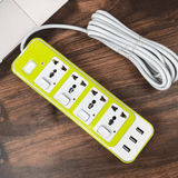 وصلة طاقة Moxom MX-ST06، 6 منافذ USB و2 منافذ Type-C، شاحن سريع