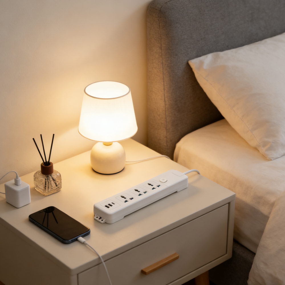 Power Extension With 3 USB Port + 1 Type C - Q4U