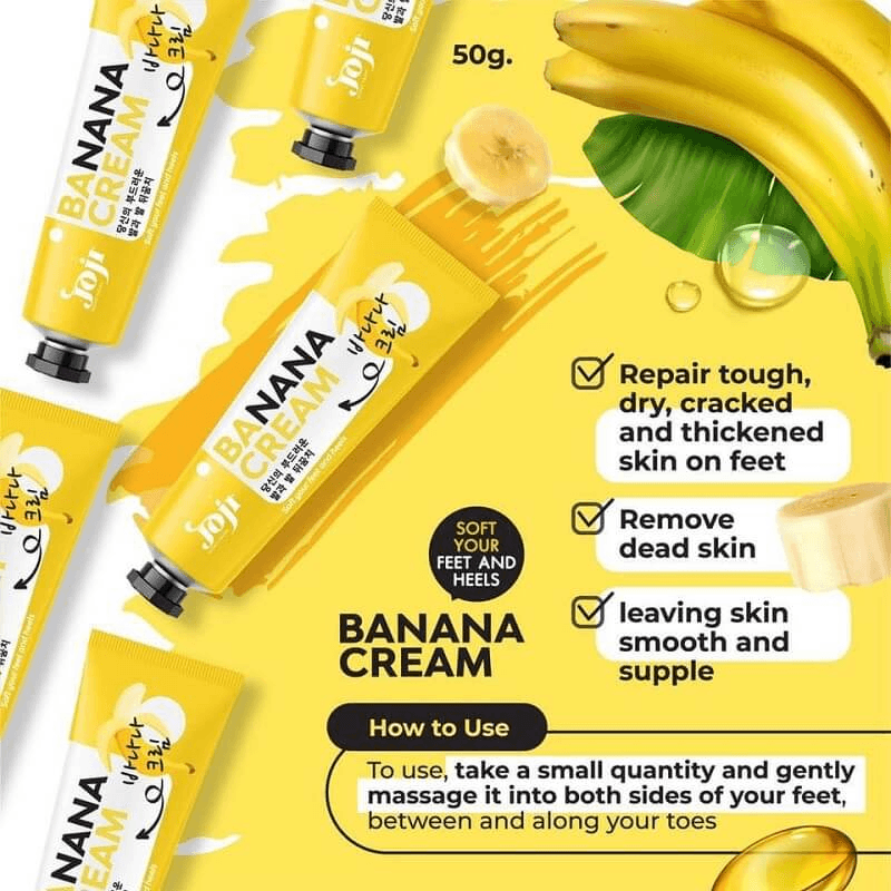 Joji Soft Your Feet & Heal Banana Cream - 50g