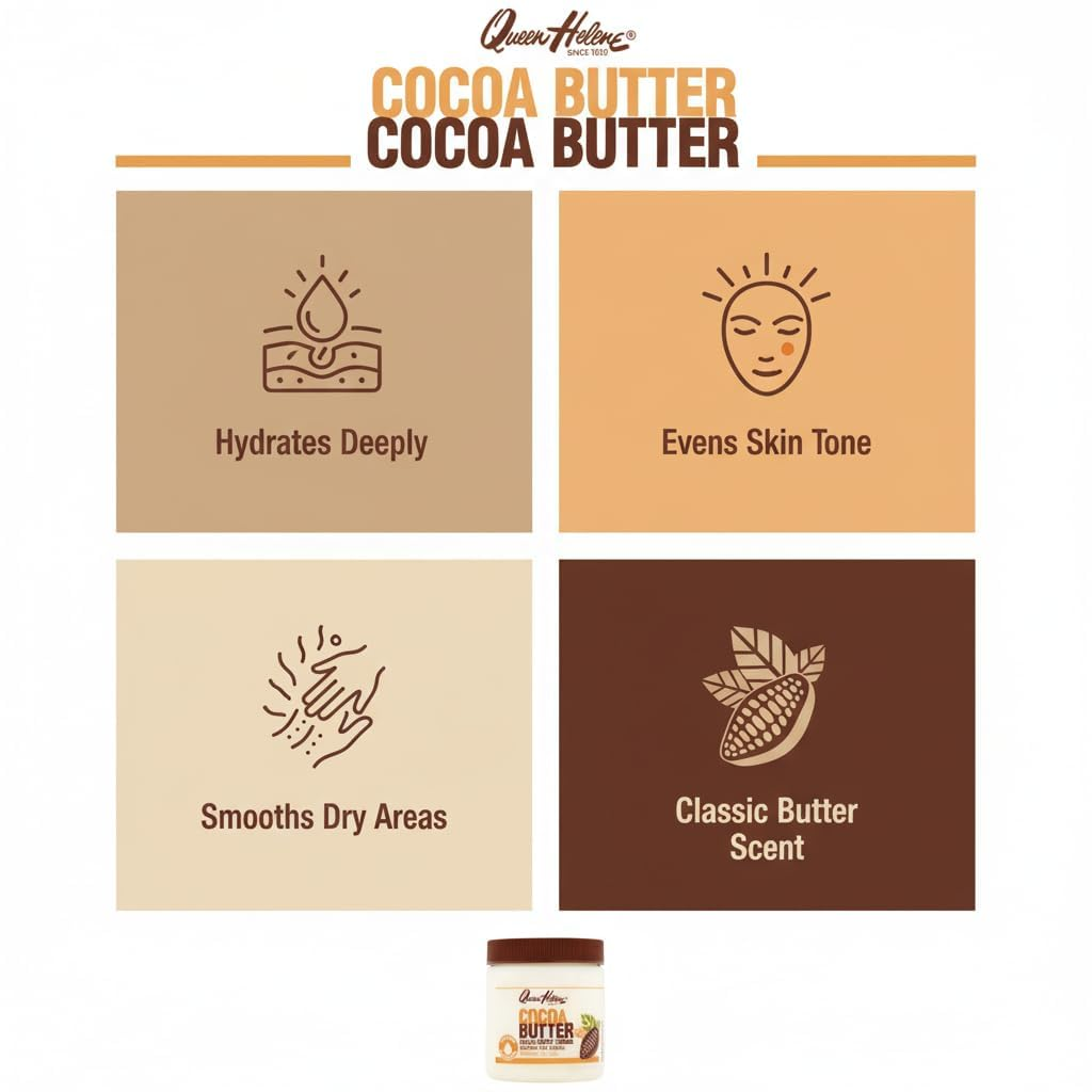 Queen Helene Cocoa Butter Face & Body Creme - 425g