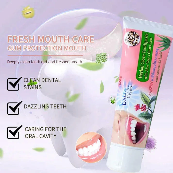 Rosyon Extra White Herbal Clove Toothpaste - 100g (Thailand)