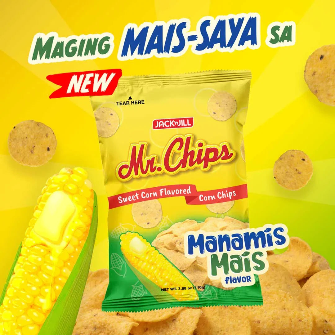 Jack 'n Jill Mr. Chips Manamis Mais Flavor - 110g