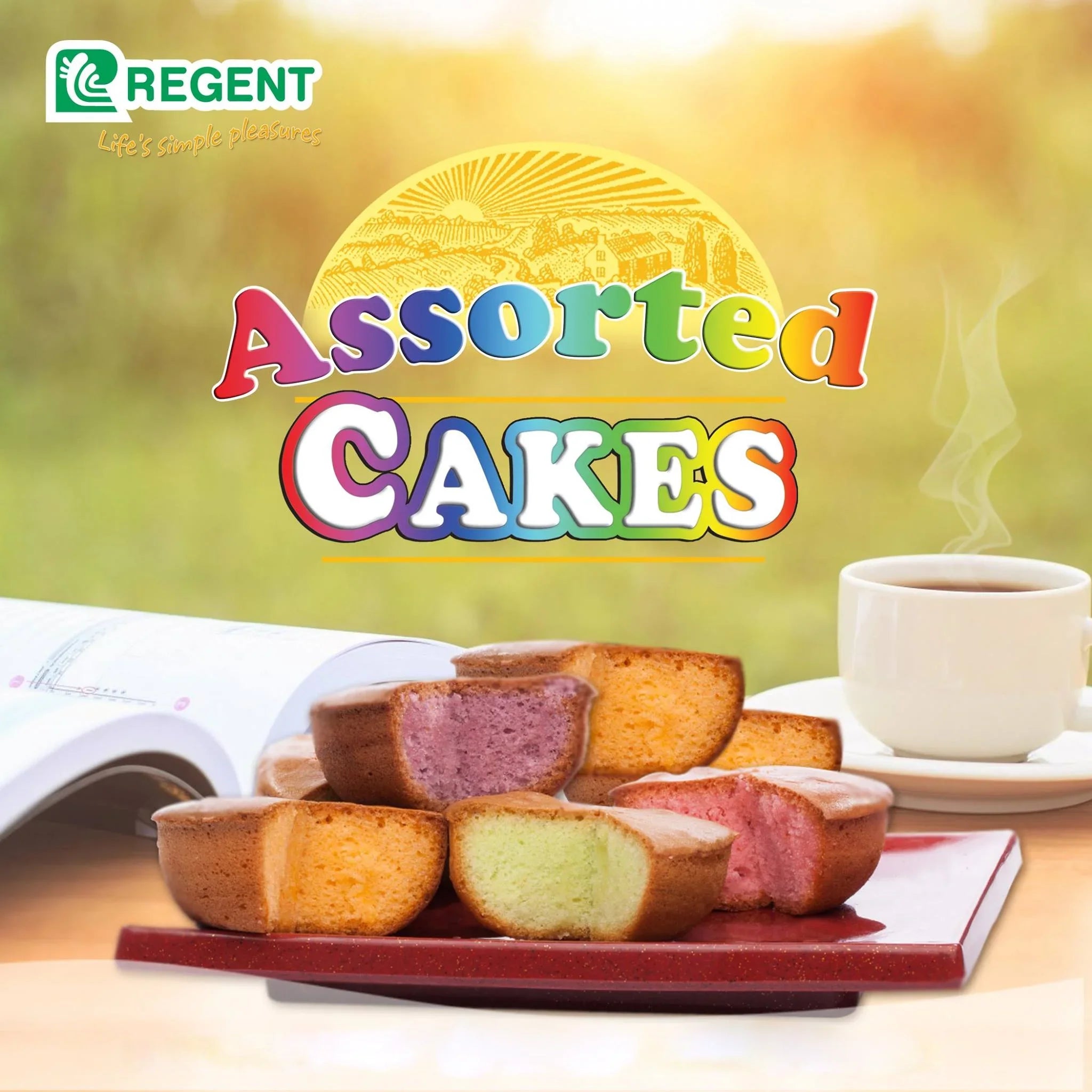 Regent Assorted Cakes - 20g x 10 Pcs