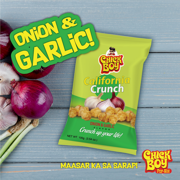 Chick Boy California Crunch Onion and Garlic 100g