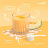 Dear Face Beauty Milk Premium Japanese Melon + Collagen Drink - 180g