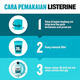 Listerine Zero Antiseptic Mouthwash - 500ml