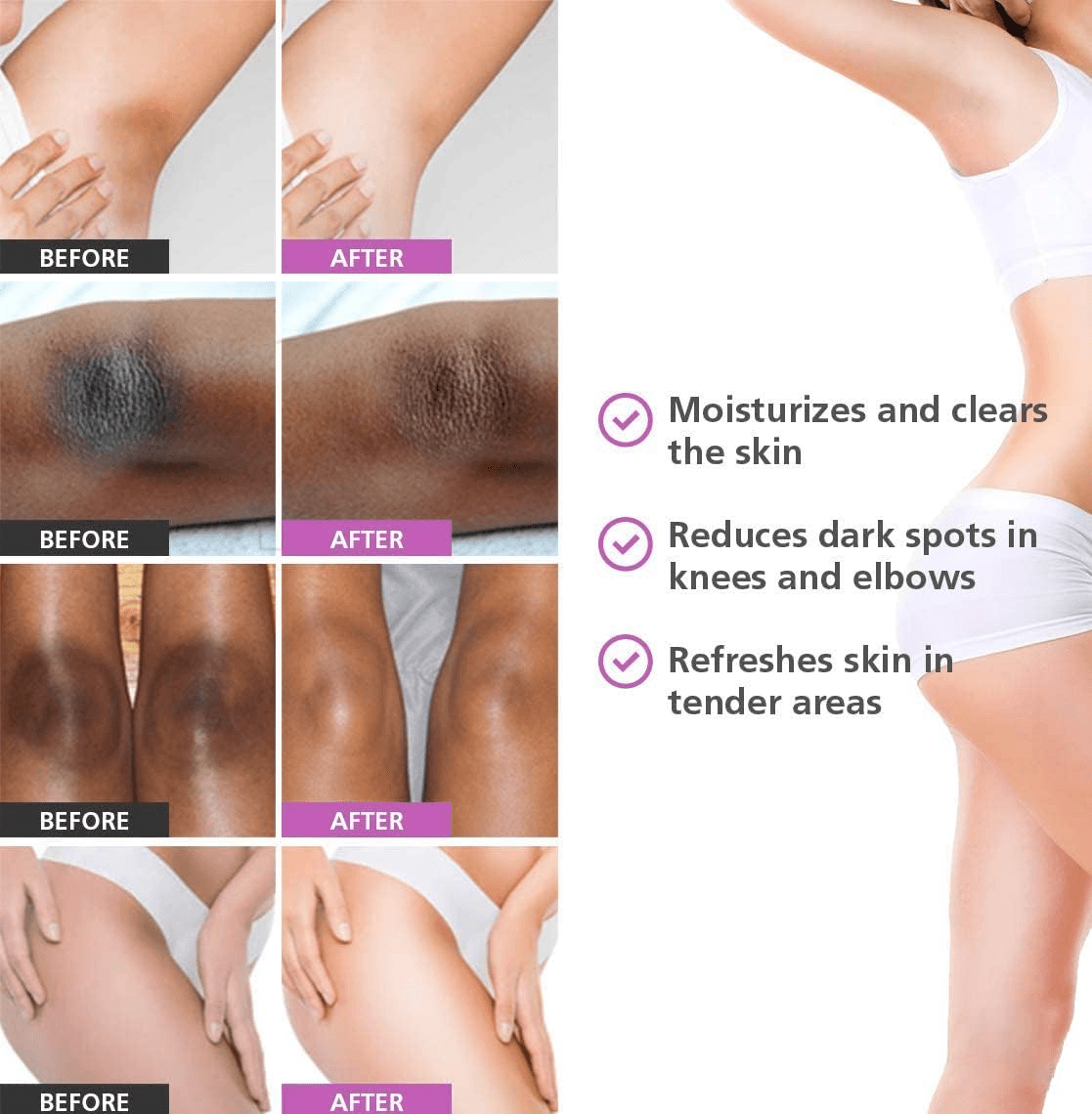 Aichun Beauty Face & Body Whitening Cream - 120ml