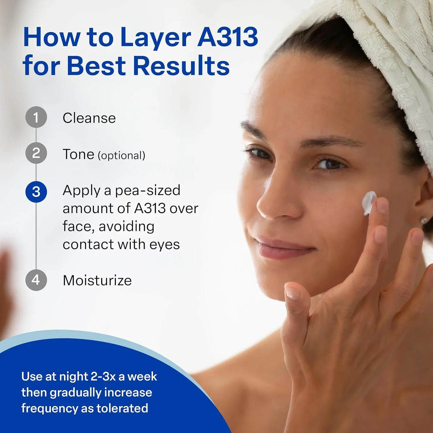 A313 Anti-Aging Corrective Face Cream - 50g (FRANCE)