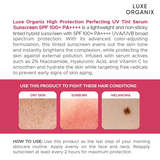 Luxe Organix Perfecting UV Tint Serum Sunscreen - 40g