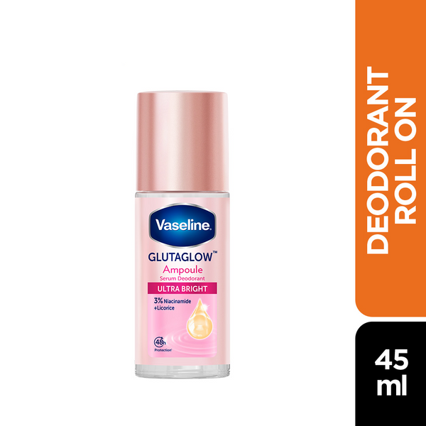 Vaseline Glutaglow Ultra Bright Ampoule Serum Deodorant - 45ml