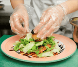 Disposable Plastic Gloves - 100 Pcs