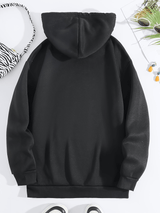 Cozy Fleece-Lined Winter Hoodies With Kangaroo Pocket - 2082