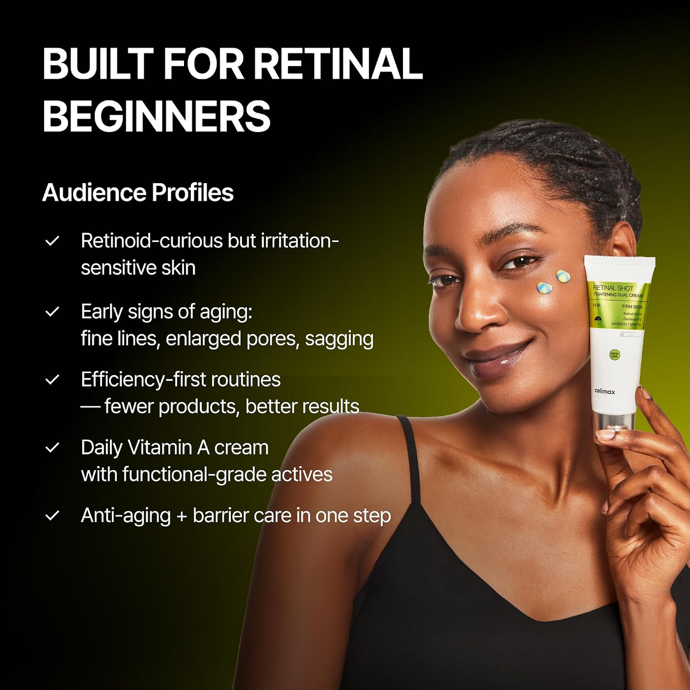 Celimax Retinal Shot Wrinkle & Pore Tightening Dual Cream - 50ml