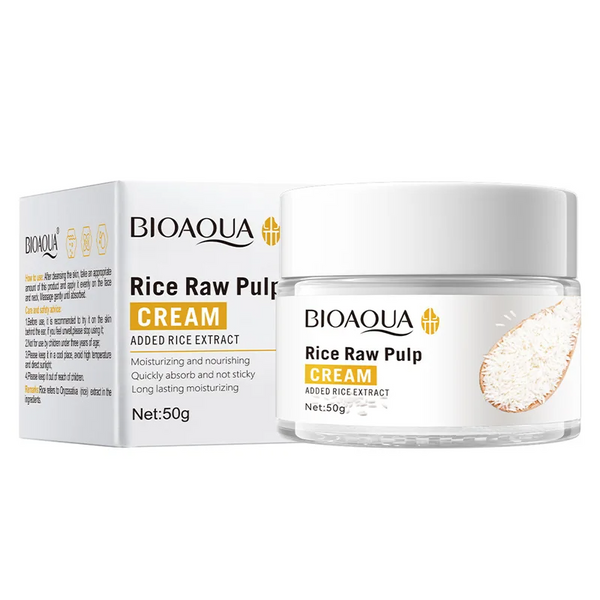 BIOAQUA Rice Raw Pulp Face Cream - 50g