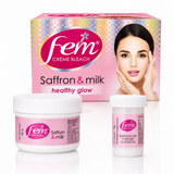 Fem Saffron & Milk Creme Bleach for Healthy Glow - 40g
