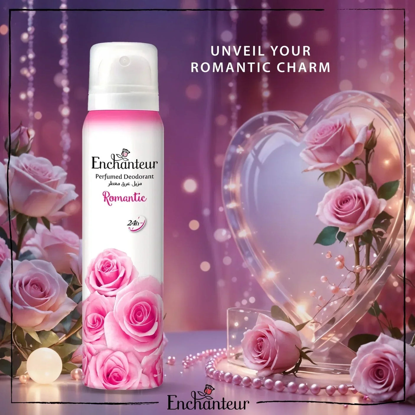 Enchanteur Romantic Perfumed Deodorant Spray - 150ml