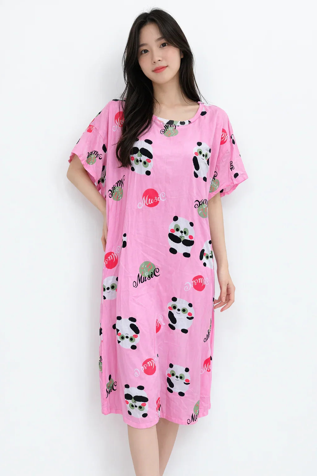 Women's Korean Fashion Pajamas 4 Pcs Set A-08