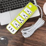 وصلة طاقة Moxom MX-ST06، 6 منافذ USB و2 منافذ Type-C، شاحن سريع