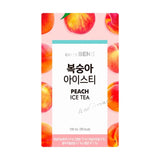 Caffe Bene Peach Ice Tea Drink - 190ml × 2 Pcs (Offer)