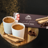 Galbusera Gianduia Nero Crispy Wafers With Dark Gianduia - 45g