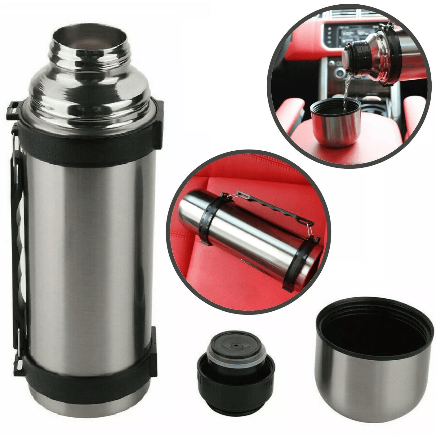 Stainless Steel Vacuum Flask Power Handy Bottle - 750ml