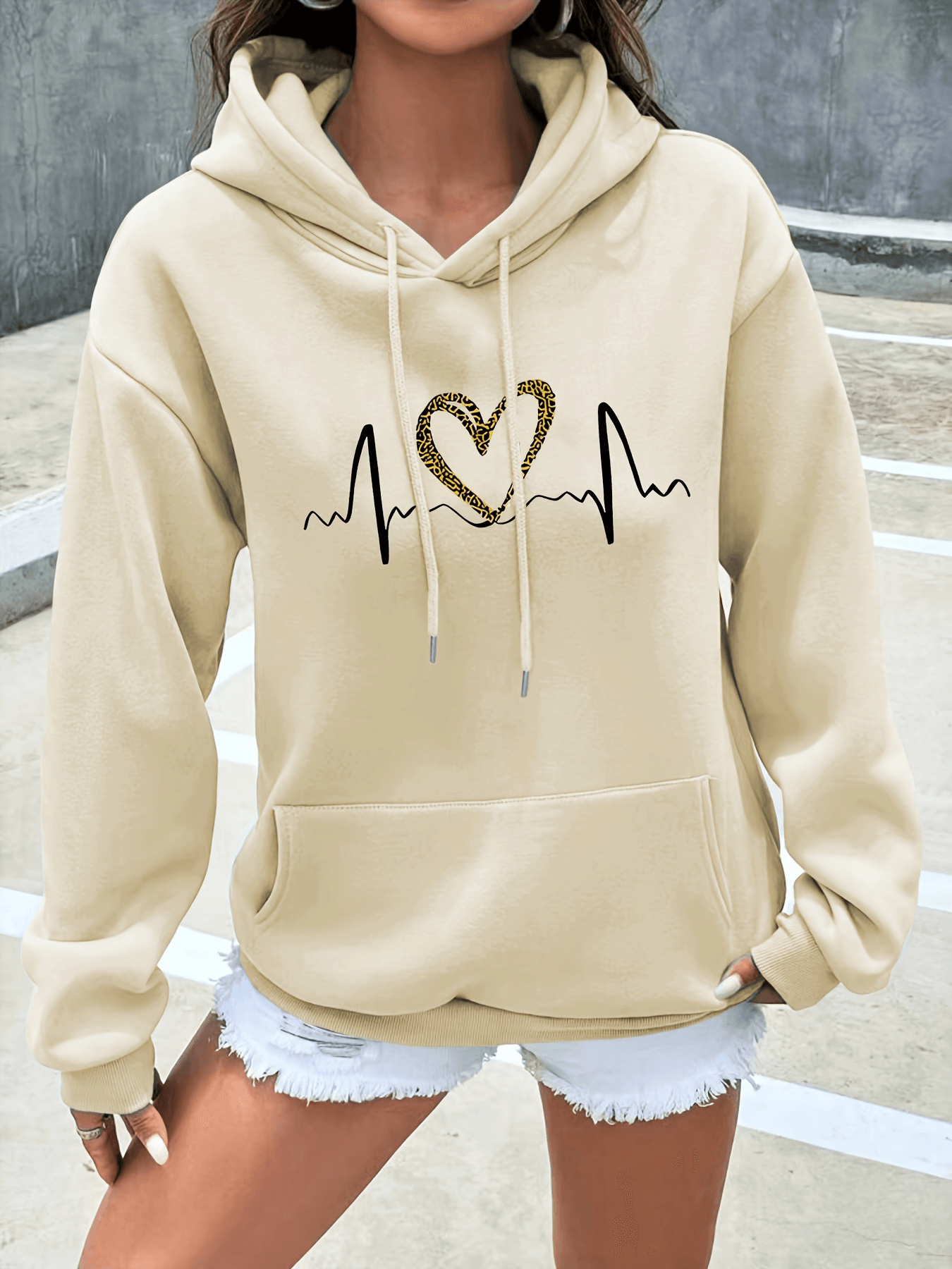 Cozy Fleece-Lined Winter Hoodies With Kangaroo Pocket - 2082