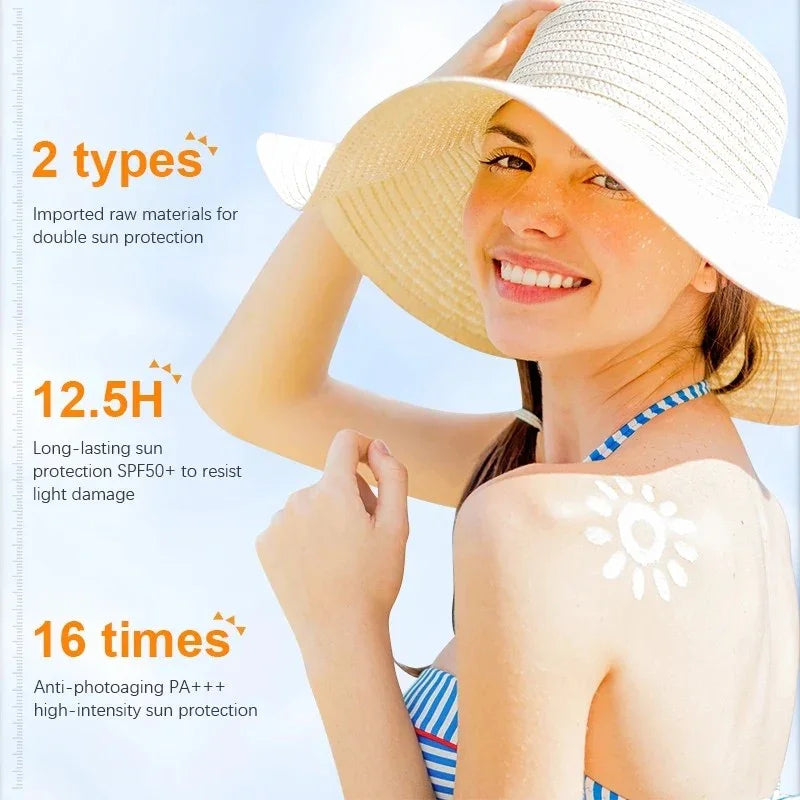 Sadoer Collagen Brightening Sunscreen SPF 50+ PA+++ - 40g