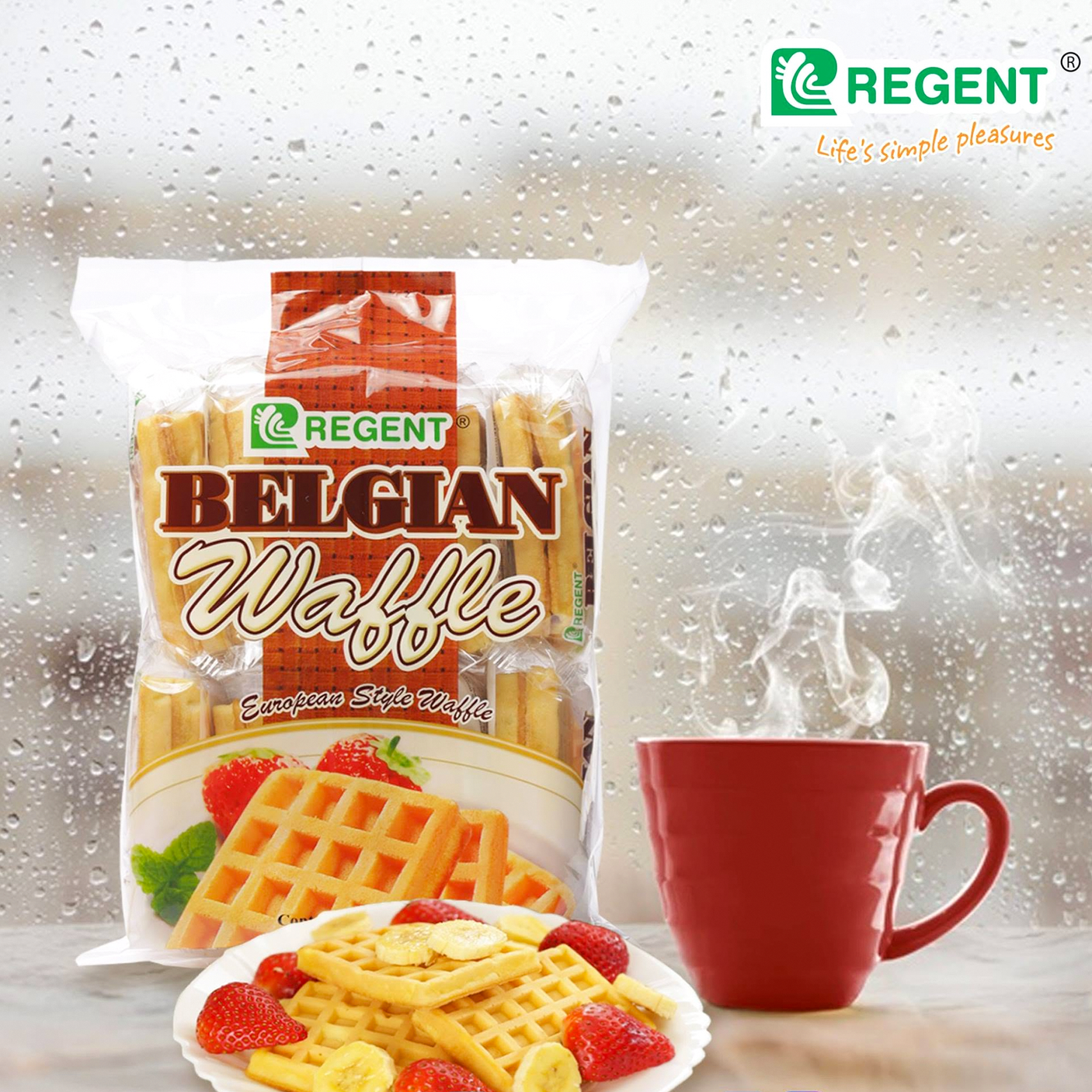 Regent Belgian Waffle - 30g x 10 Pcs