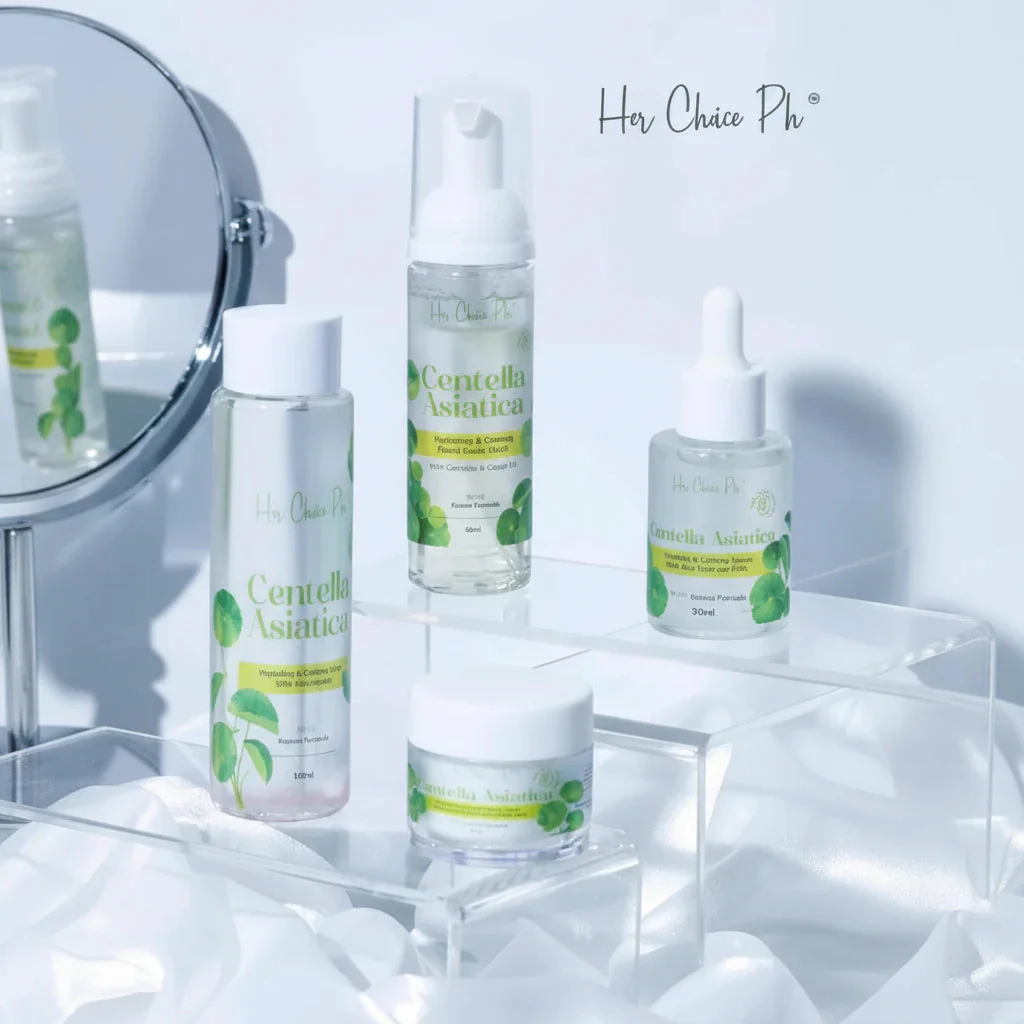 Her Choice Ph Centella Asiatica Premium Repair 4 pcs Set