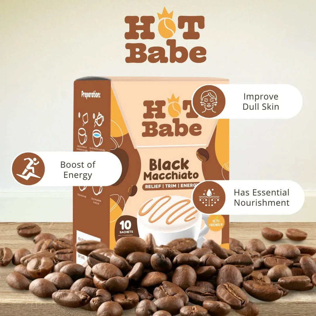 Hot Babe Black Macchiato - 180g