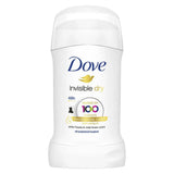 Dove Invisible Dry 48H Anti-Perspirant Stick Deodorant - 40g