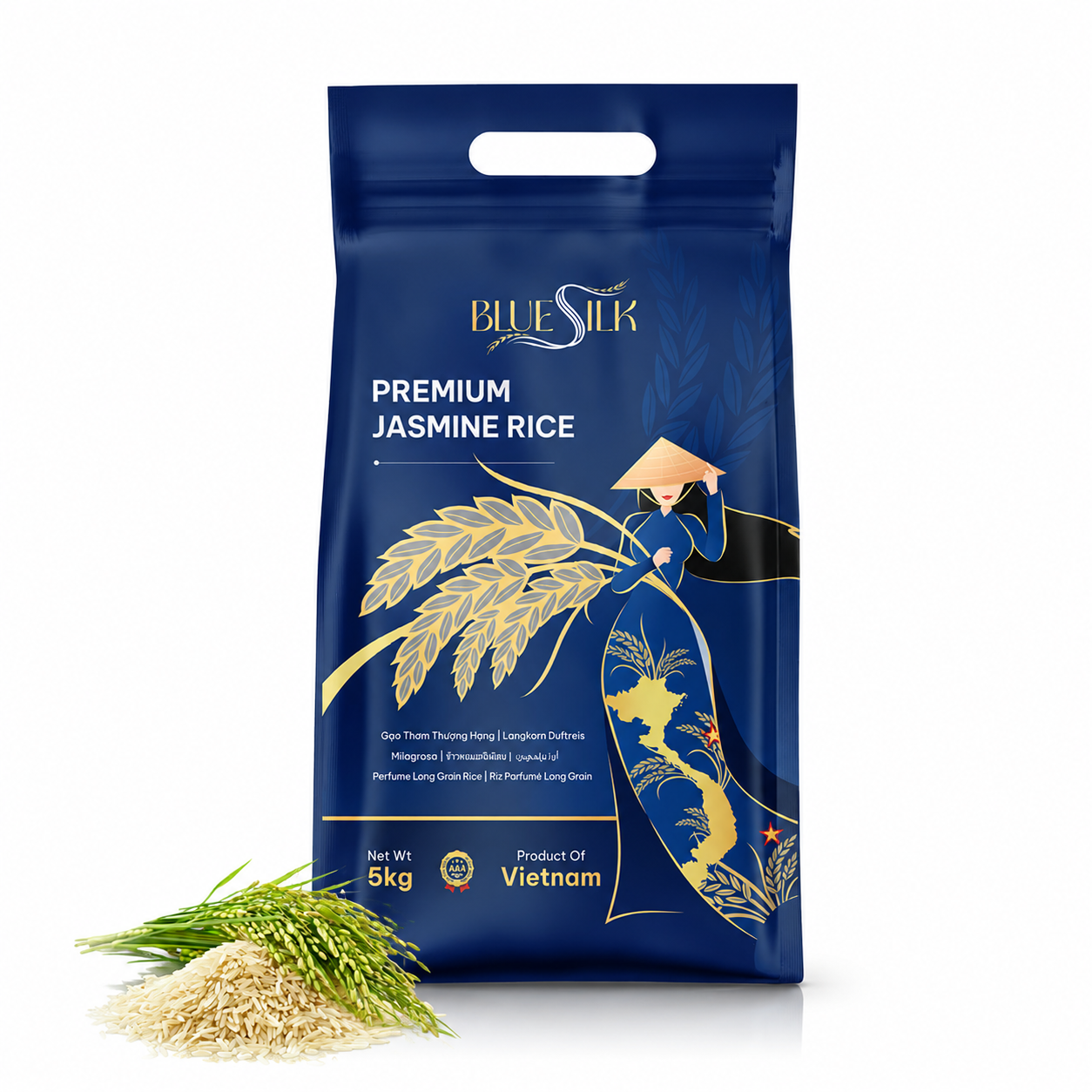 Blue Silk Premium Jasmine Rice - 5Kg